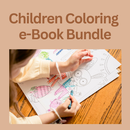 Children Coloring eBook Bundle - with Resell Rights