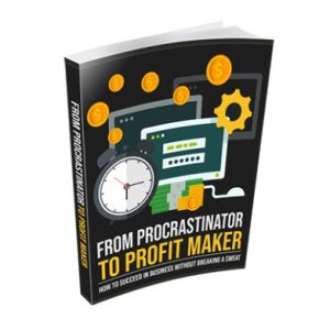 From Procrastinator to Profit Maker – eBook with Resell Rights